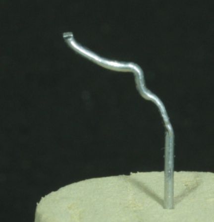 Mise en forme de l'armature (fil de fer 0.7mm)
