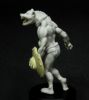 Sculpture d'un homme/hyène (terminée)