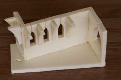La maquette en polystyrène