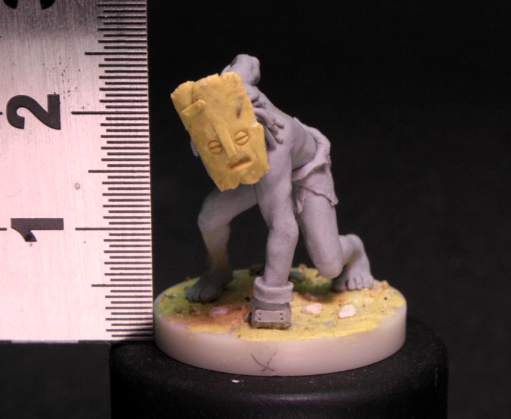 Sculpture d'un joueur 