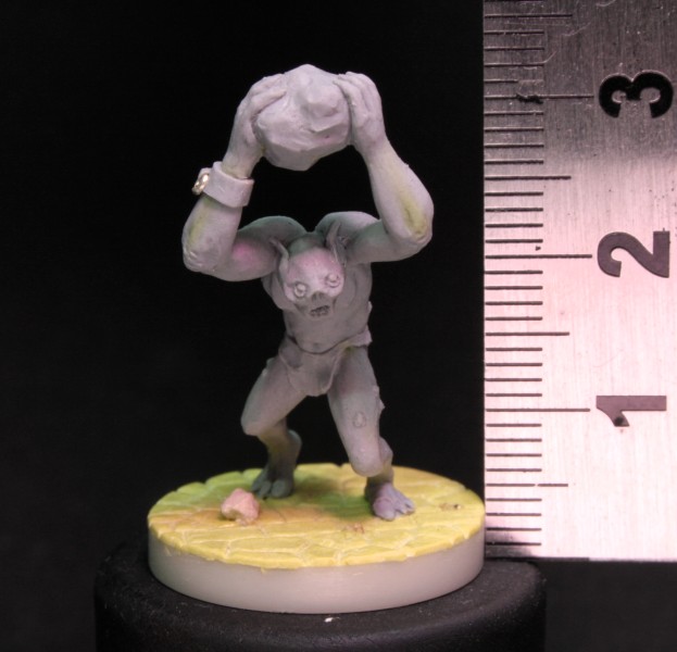 Sculpture rapide d'un goblin des mines