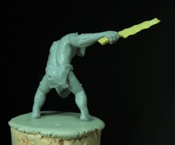 Sculpture rapide d'un goblin des mines